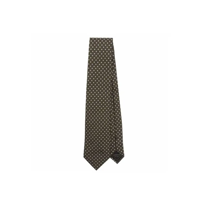 Brioni Geometric jacquard Tie-0