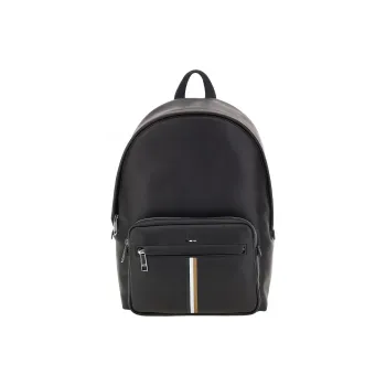 HUGO BOSS Polyurethane Backpack Men's Black