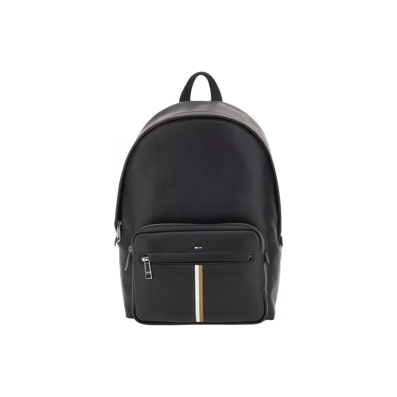 HUGO BOSS Polyurethane Backpack Men's Black-0