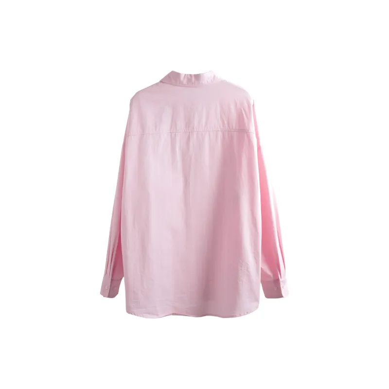Olrain Shirt Women's Cherry Blossom Pink-1