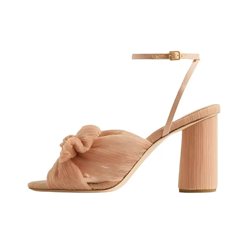Loeffler Randall Strap Sandals Women's Rose-0