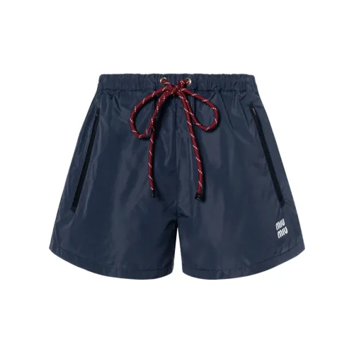 MIU MIU Casual Shorts Women's Blue