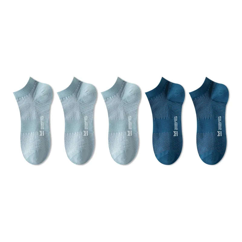 MIIOW Cool One Summer Series Ankle Socks Men's 5 Pack-2