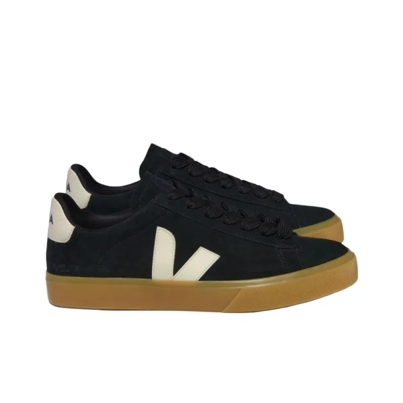 VEJA Campo Bold Low Top Skateboard Shoes Unisex Black-2