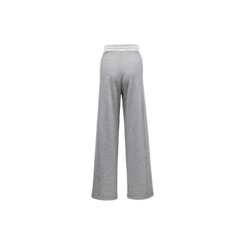 ONLY Casual Pants Women's Light Gray Yarn-1