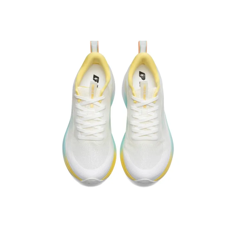LPMX Running Shoes Women's Low Top Cream Yellow-3