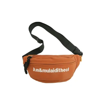 Alcohol Dragon Nylon Sling Bag Regular Unisex Black/Beige/White/Red/Green/Orange