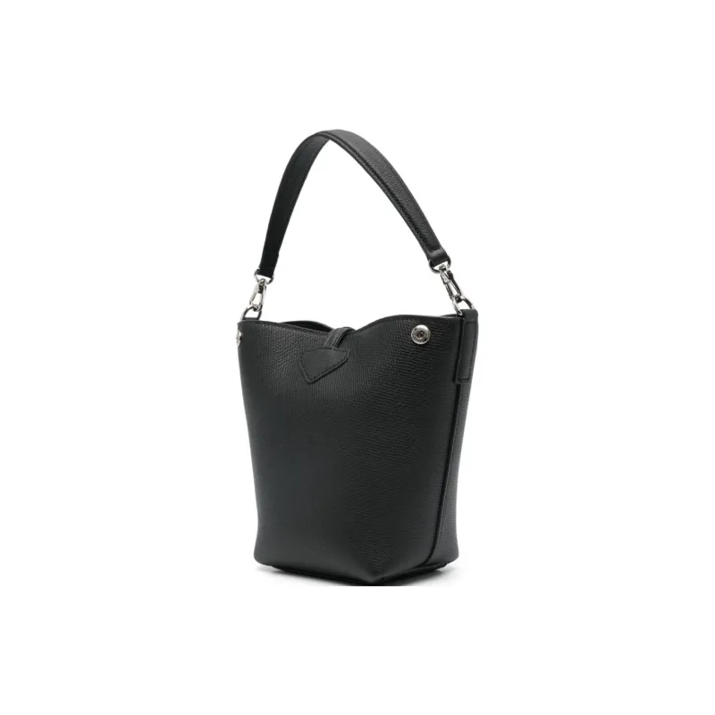LONGCHAMP Xs Roseau Leather Bucket Bag-4