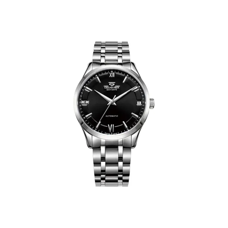 GRAND PRIX Mechanical Movement Unisex Watch 40 Gold Dial-5