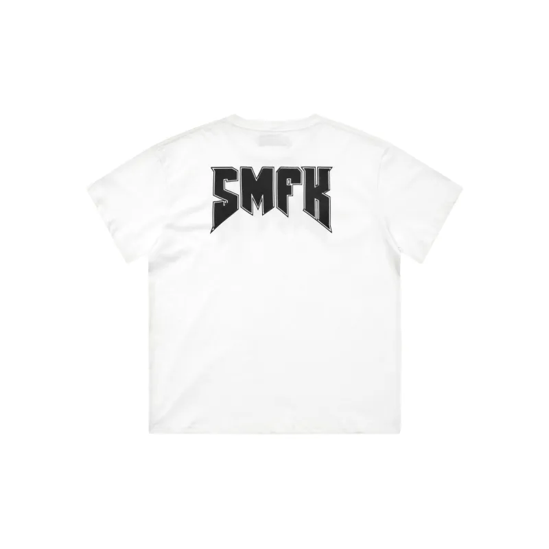 SMFK T Shirts Unisex Milk White-1