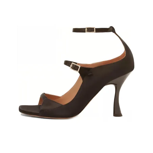 Malone Souliers Riley 90mm Satin Sandals