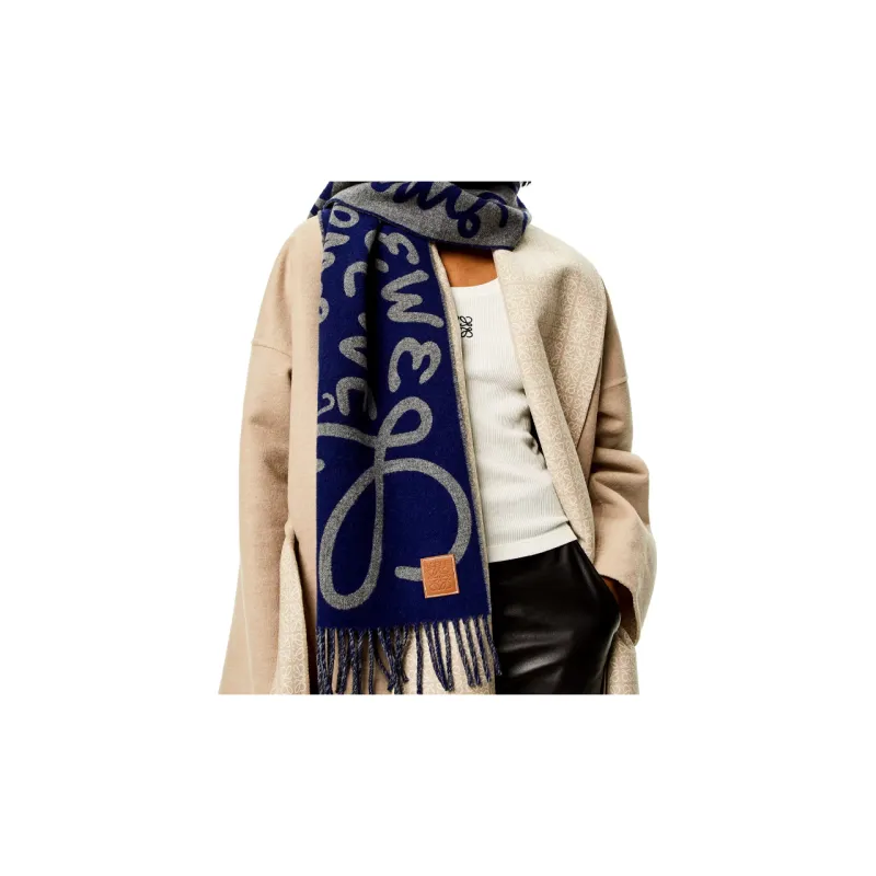 LOEWE Knit Scarves Women's-4