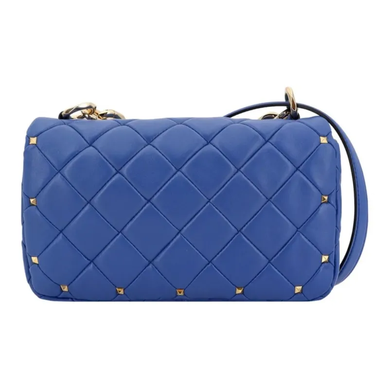 Valentino Garavani Rockstud Spike Foldover Top Shoulder Bag-2