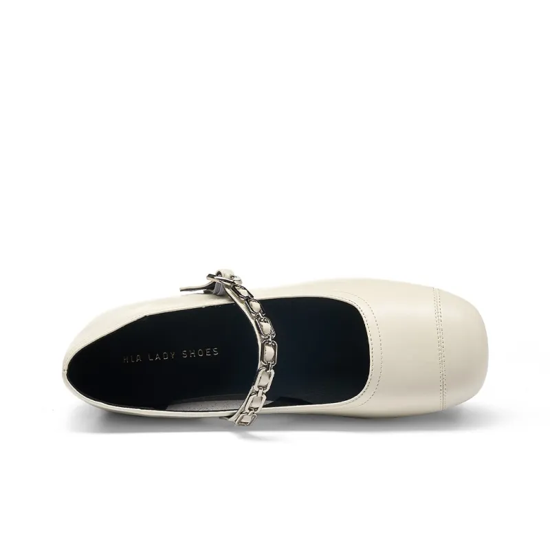 HLA Square And Round Toe Fashion Simple Slip on Women's Casual Shoes Women's-9