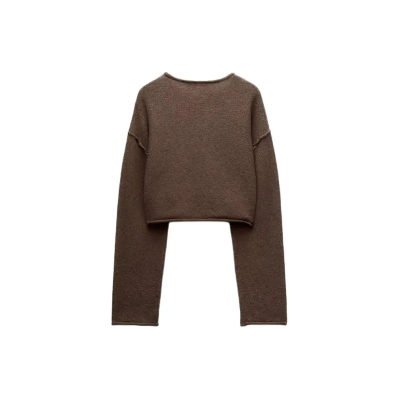 ZARA Knitwear Women's Khaki-1