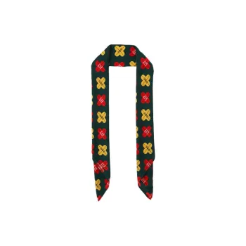 GAP Viscose Silk Scarves Unisex Green