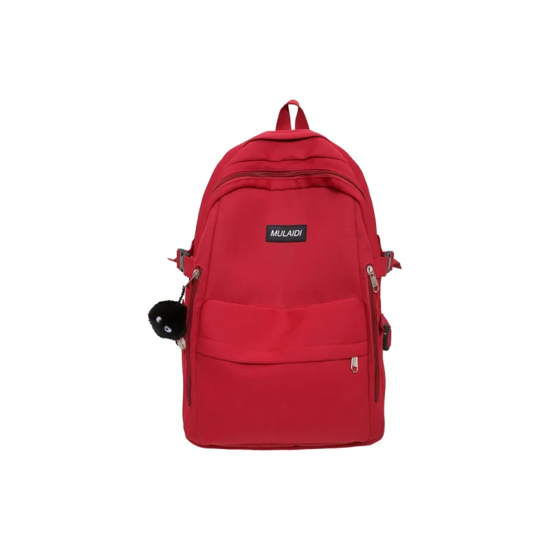 Alcohol Dragon Nylon Backpack Regular Women's Multicolor-6