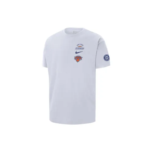 Nba X Nike New York Knicks T-Shirts Men White