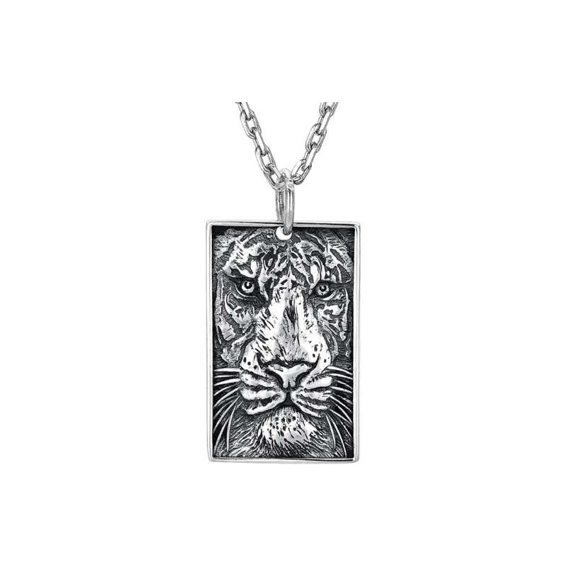 MYSH 925 Sterling Silver Necklaces Men's-1