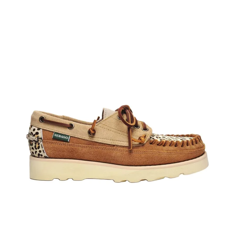 Sebago Cayuga Boat Shoes Women's Brown-1