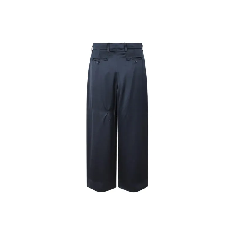 'S MAX MARA Monza Satin Cropped Trousers-1