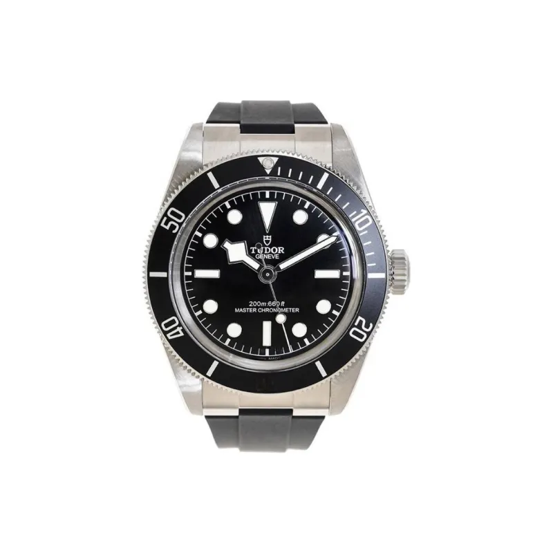TUDOR Collection Automatic Mechanical Movement Men's Watches Watch 41mm Black Dial Stainless Steel Case Rubber Strap-1