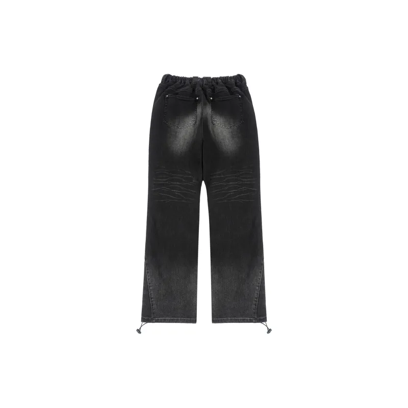 S45 Jeans Fall And Winter Men's Black-2