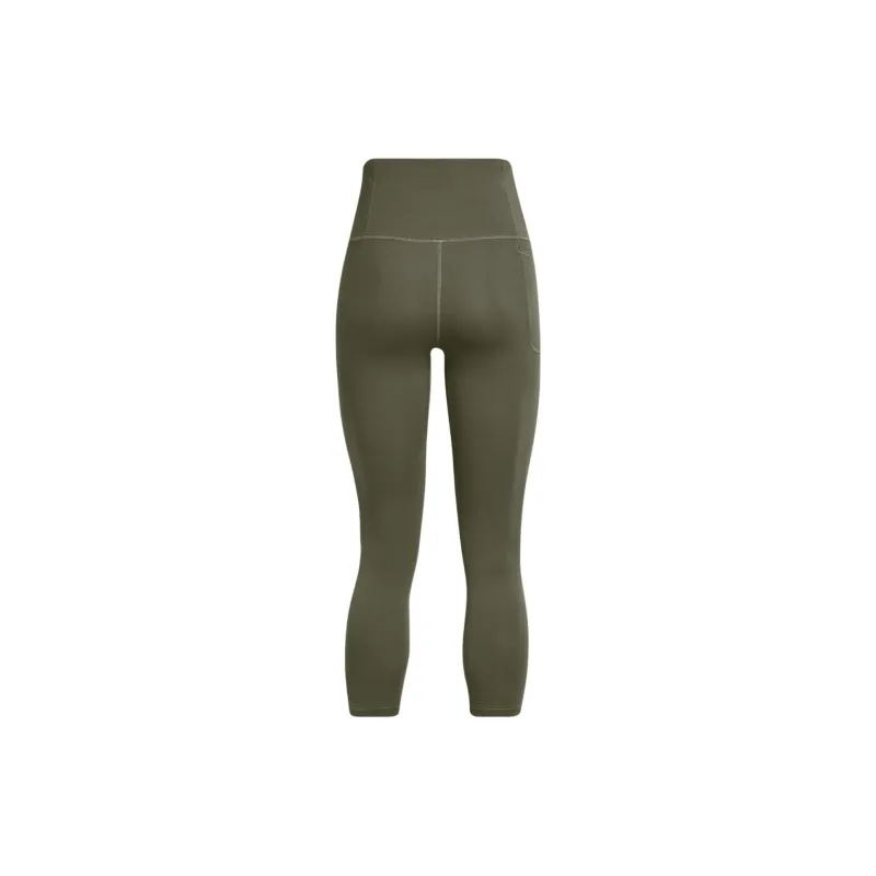Under Armour Motion Ultra High Rise Ankle Leggings Knitted Sports Pants Women's Baroque Green-1
