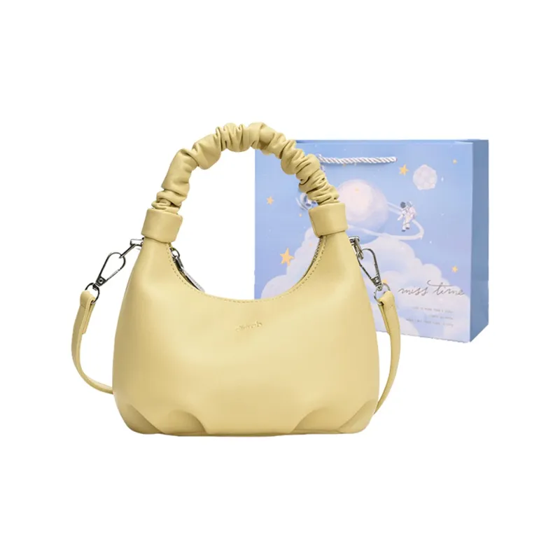 Duoluplo Doron Paul PU Shoulder Bag Regular Women's Black/Silver/Yellow/White-6