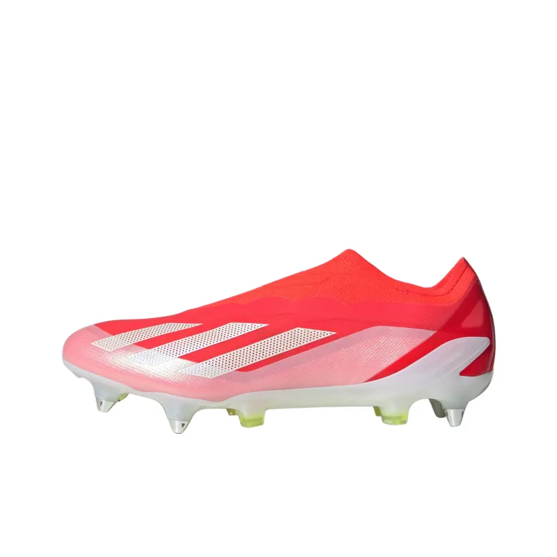 Adidas X CRAZYFAST SG Metal Long Studs Anti-Slip Wear-Resistant Soccer Shoes Men's Red-0