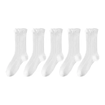 AOKANG Mid Calf Socks Women's 5 Pack