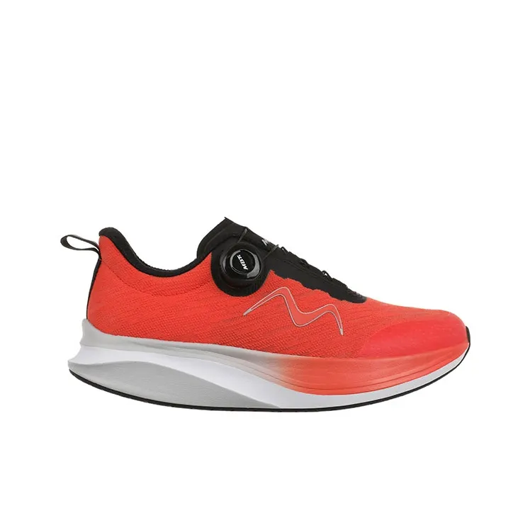 MBT Breathable Coverage Rebound Low Top Long Distance Running Running Shoes Men's Orange-1