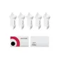 [5 Pack]White *5