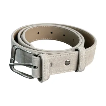 Emperor Penguin Korean Style Velvet Faux Suede Belt With Casual Pants And Cardigan Coat Leather Belts Unisex 2.8cm