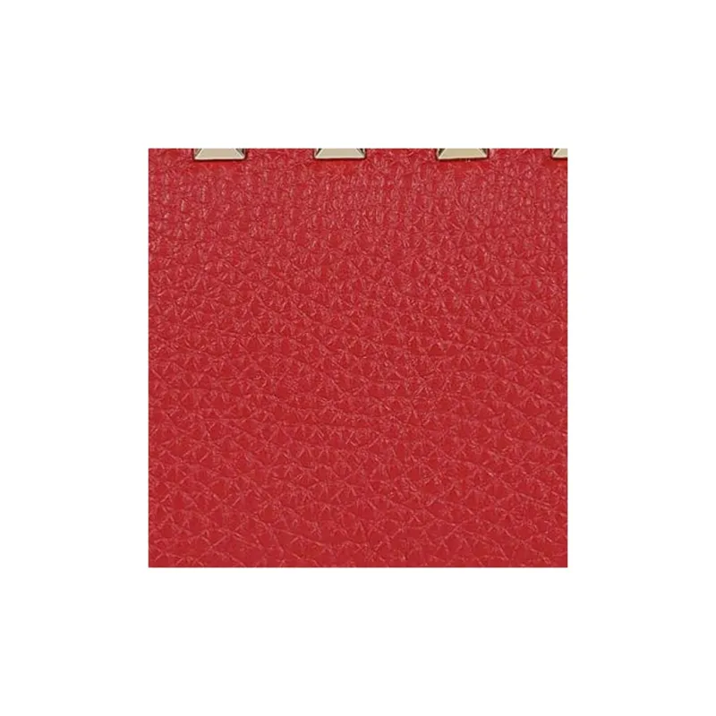 Valentino Calfskin Coin Purse Women's Red-3