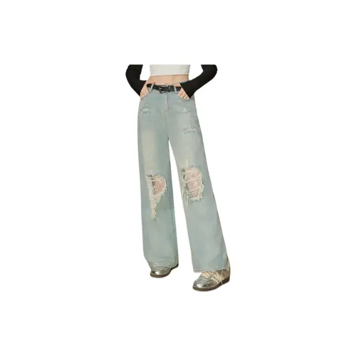 UNIFREE Jeans Women's Light Blue