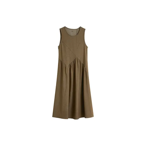 Inman Sleeveless Dresses Women's Brown