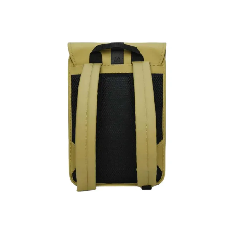 Rains Polyester Backpack Mini Unisex Khaki-1