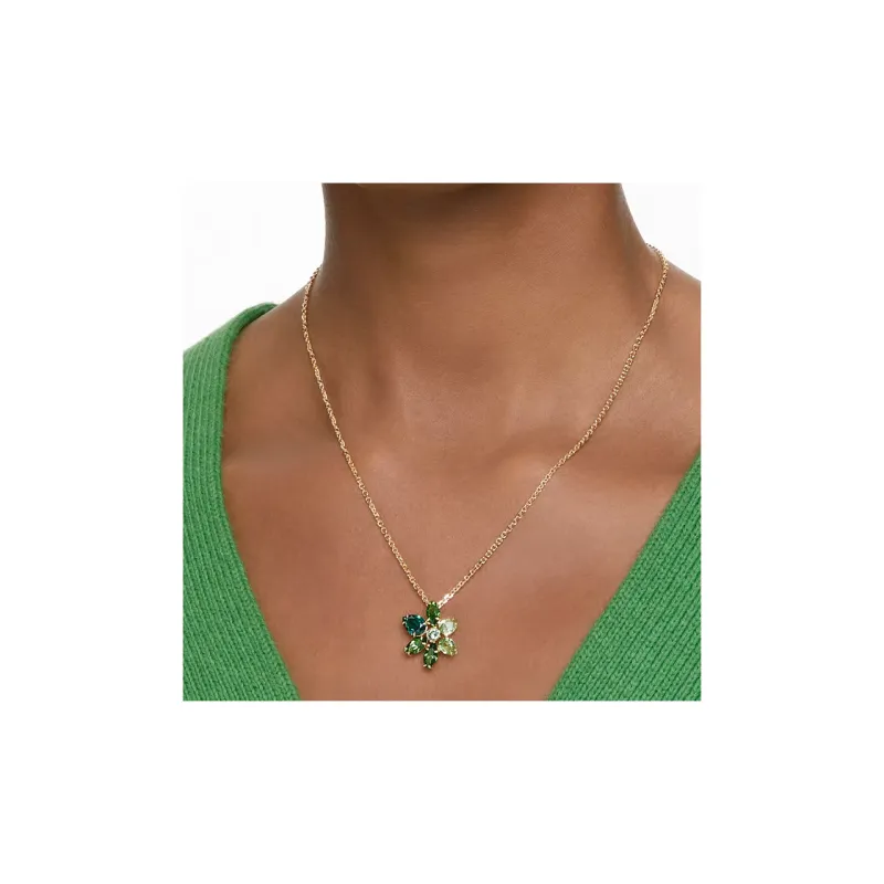 Swarovski Gema Flower-pendant Necklace-4