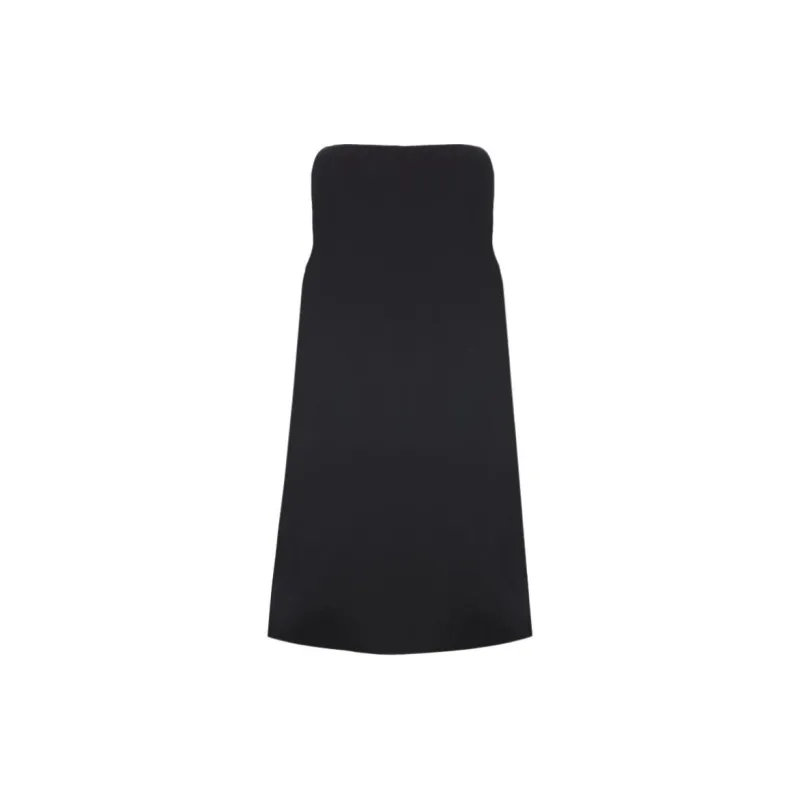 PRADA Enamel Triangle Sleeveless Mini Dress-1