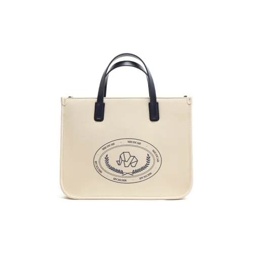 MICOCAH Shoulder Bags Camellia White