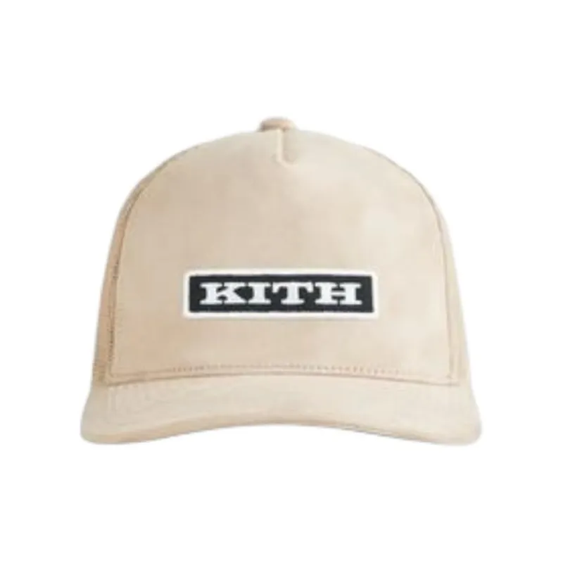 KITH Microsuede Nolan Trucker Cap-2