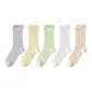 5 Pack (Light Purple+Light Yellow+Aqua Green+Pastel Pink+Beige)