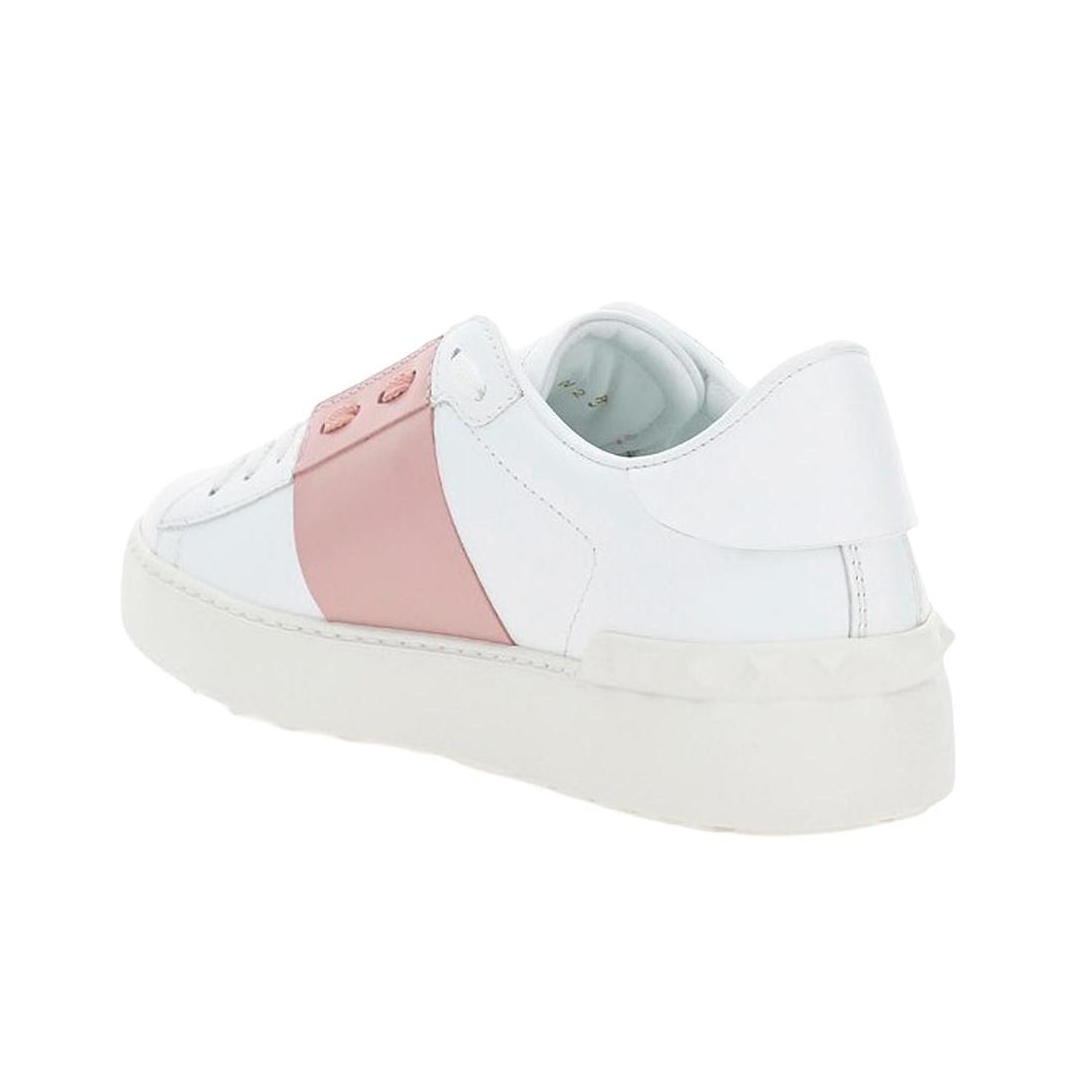 Valentino Women's Open Sneaker 'White Water Rose' - POIZON