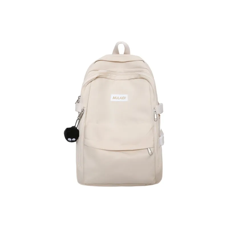 Alcohol Dragon Nylon Backpack Regular Women's Multicolor-4