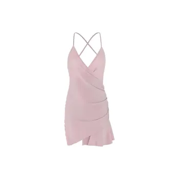 MIIOW Summer Nightgown Women's Pink