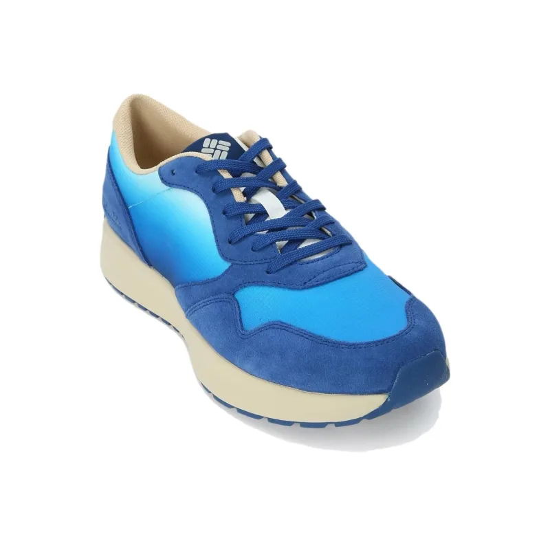 Columbia Slip Resistant Waterproof Low Top Casual Running Shoes Unisex Blue-2