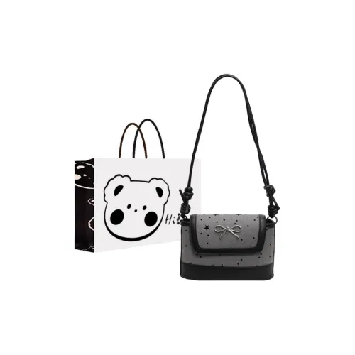 NX DOUGHNUT Fabric Shoulder Bag Women's Five Pointed Star/Heart/Bowknot