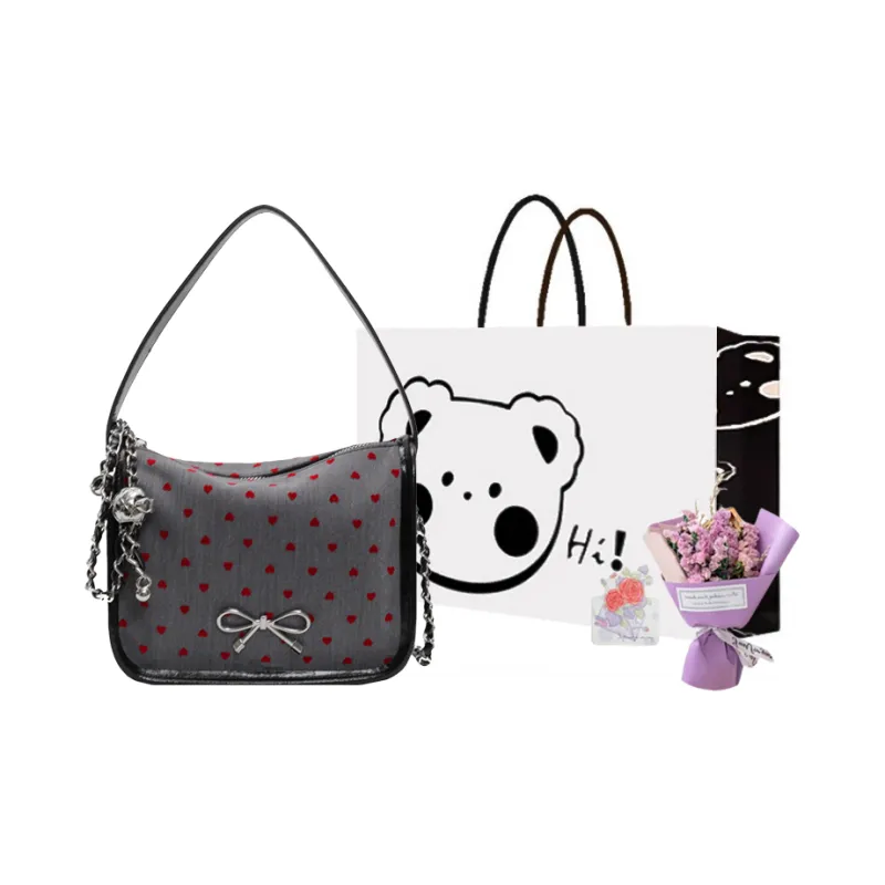 NX DOUGHNUT Fabric Shoulder Bag Regular Women's Multicolor-6