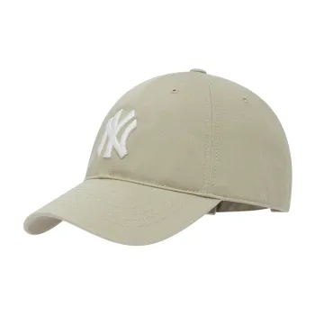 MLB Cotton Baseball Cap Unisex Beige